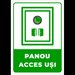 Indicator pentru panou acces usi